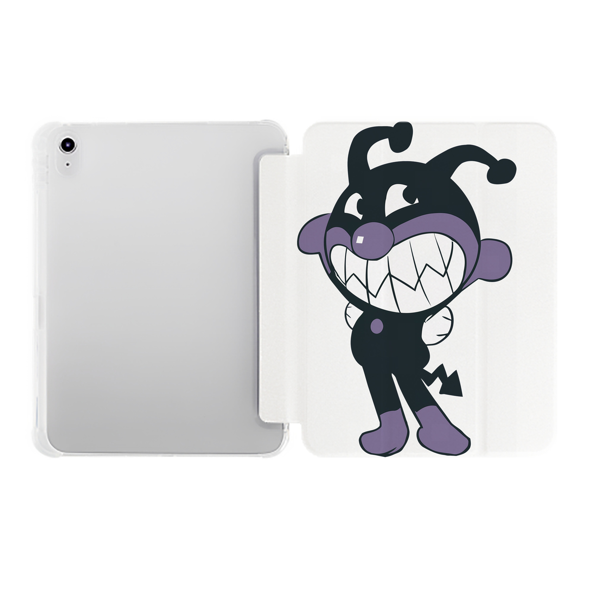（画像用） アンパンマン Anpanman IPad ケース ペン収納付き 三つ折りスタンド PUレザー×シリコン 対応機種9.5/10.5/10.9インチ